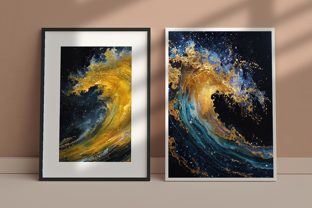 Nebula Energy Abstract Illustration, a Decorative Illustration by Housui Patterns (Photo 4 of 12)