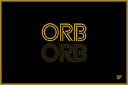 ORB | Display 2 Fonts + 2 Styles, a Sans Serif Font by Superfried Font Shop (Thumbnail 1 of 7)