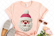 Crochet Faux Yarn Christmas Santa, an Illustration by SinaCreation (Thumbnail 2 of 7)