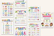 Number Flashcards, a Stationery Template by Designmela01 (Thumbnail 4 of 5)