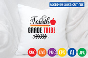 Fourth Grade Tribe Svg Cut File, an Object Graphic by CrexoraLab (Thumbnail 3 of 3)