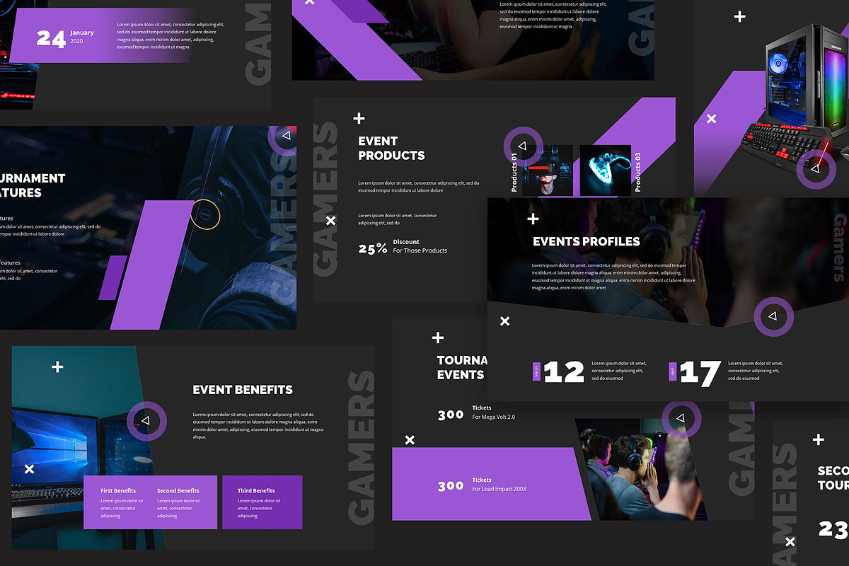 Esport Gaming Keynote Template, a Presentation Template by Giant Design