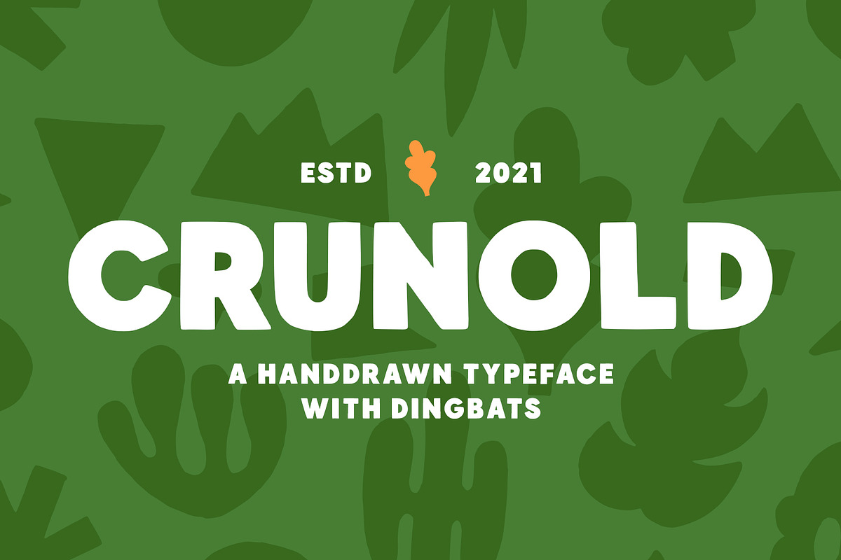 Crunold Font, a Sans Serif Font by trustha (Photo 1 of 12)