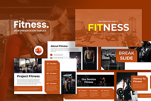 Fitness - PowerPoint Template