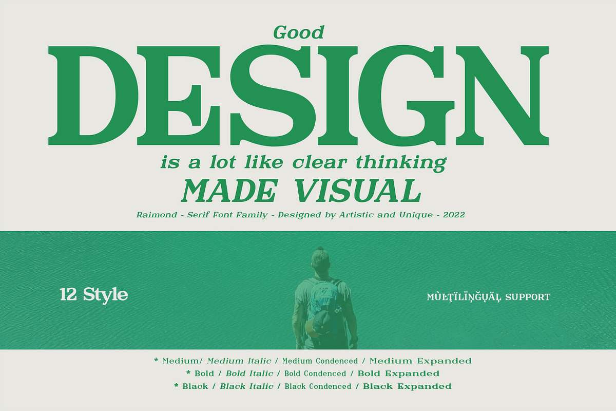 Raimond - Serif font family, a Serif Font by Artistic & Unique (Photo 14 of 15)