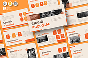 Brand Proposal - Google Slides, a Presentation Template by QR Design Studio (Thumbnail 1 of 3)