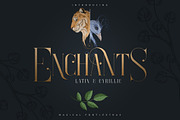 SALE! Enchants - Magical font, a Serif Font by VP Fonts (Thumbnail 1 of 14)