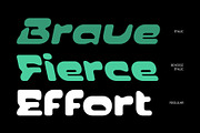 CS Battle – Futuristic Font, a Sans Serif Font by Craft Supply Co. (Thumbnail 4 of 8)