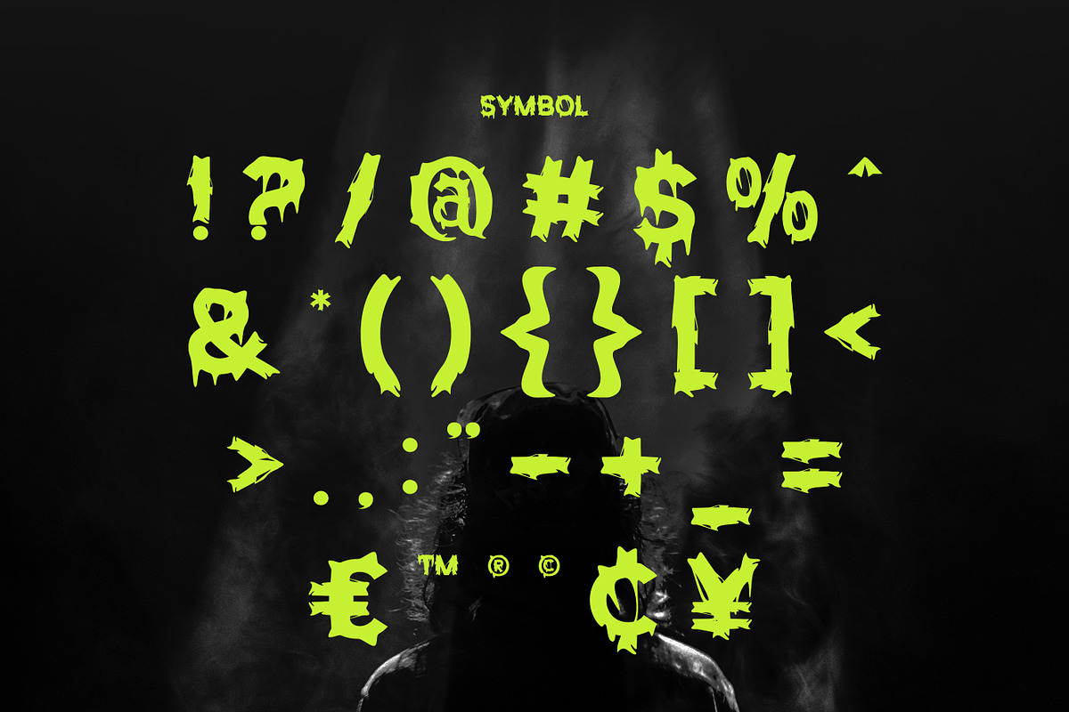 Hellver - Horror Display Font, a Sans Serif Font by Flawless And Co (Photo 8 of 10)