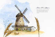 Elixir Watercolor Photoshop Brushes, a Brush Add-On by pixelbuddha.net (Thumbnail 11 of 15)
