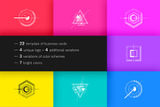 Chezare Bundle. 22 Businness Cards, a Business Card Template by le-genda (Thumbnail 2 of 11)