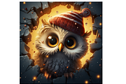 Funny 3D Christmas Background, a Background Graphic by Agnesagraphic (ID 95) (Thumbnail 2 of 8)