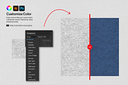 7 Pack Seamless Fabric Textures, a Pattern Graphic by Swatch Supply (Thumbnail 3 of 8)