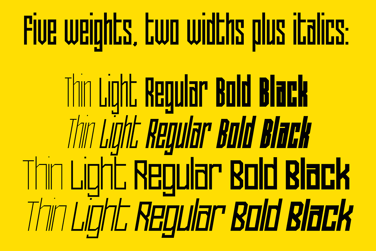 Delirante Font Family preview 2