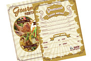 Restaurant & Menu Flyer, a Flyer Template by TheGraphicsWorld (Thumbnail 2 of 4)