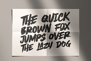 BLIZES Brush Font