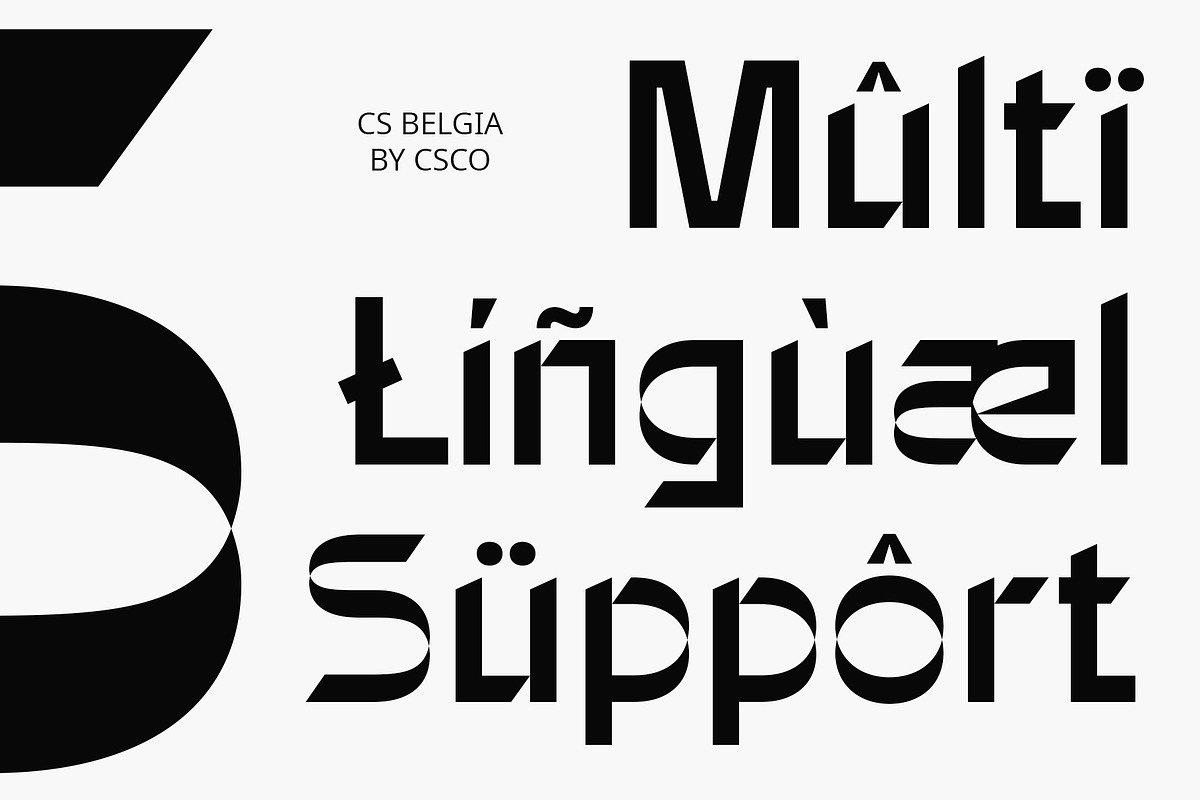 CS Belgia – Display Typeface, a Sans Serif Font by Craft Supply Co. (Photo 5 of 8)