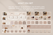 Beige Instagram Carousel Bundle, a Social Media Template by SunshineStudioBoutique (Thumbnail 7 of 9)