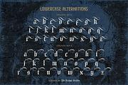 Braysilk Typeface, a Blackletter Font by alit design (Thumbnail 10 of 22)