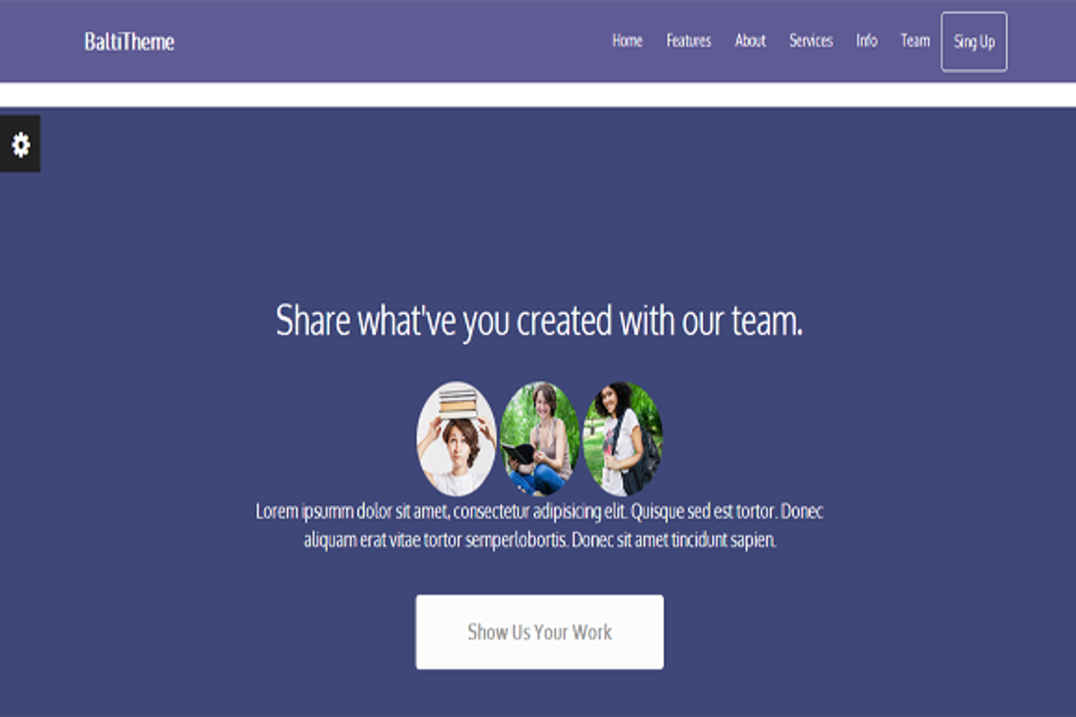 Balti - App & General Landing Page, an App Template by uExel Web Design Shop (Photo 4 of 4)