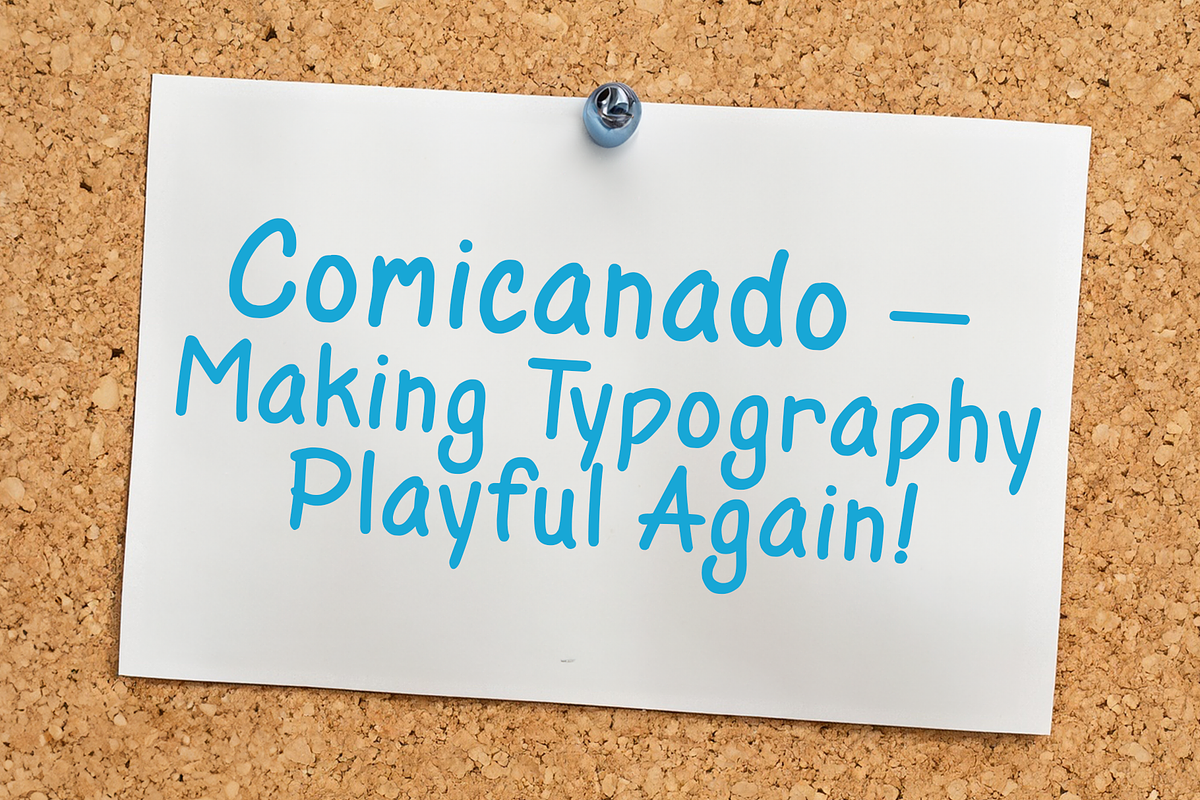 Comicanado Font, a Handwritten Font by Fontastic Ventures (Photo 4 of 4)