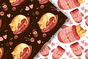 Cute cats, Knitwear seamless pattern, a Pattern Graphic by Valin Malin (Thumbnail 9 of 14)
