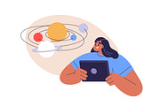 People study set. Students education, an Education Illustration by Good Studio (Thumbnail 7 of 12)