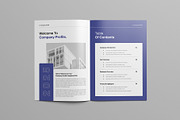 Company Profile | Word & Canva, a Brochure Template by HiveArts (Thumbnail 2 of 9)
