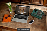 Macbook retro vol. 1 - 8 mockups, a Household Mockup by show it better (Thumbnail 5 of 5)