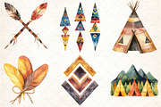 Indigenous Tribal Motifs Clipart Bun, an Illustration by DreamCafeArt (Thumbnail 2 of 7)