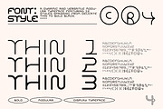 Kesmod Font - 12 styles, a Sans Serif Font by softulka (Thumbnail 3 of 7)