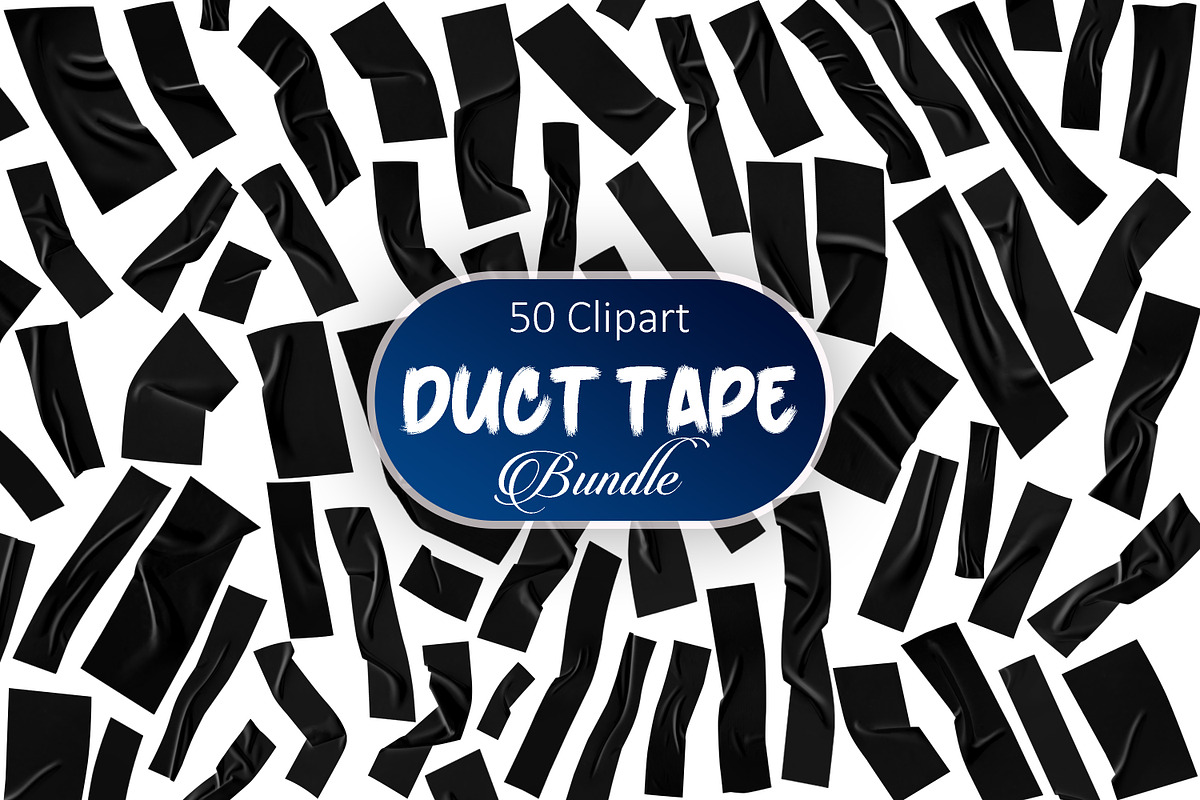 Black Duct Tape Png, an Object Graphic by Digital Studio (Photo 1 of 3)