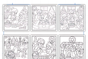 Christmas at Grandma’s Coloring, a Seasonal Illustration by Design Station (Thumbnail 7 of 7)