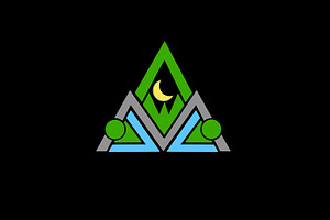 Mountain Climbing Track Logo