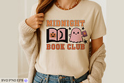 Halloween Book Club PNG SVG, a Graphic by mh_arif (Thumbnail 4 of 4)