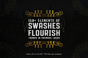 Swashes Kit / Decorative Add On Pack, a Font by Font Bundles (Thumbnail 1 of 6)
