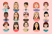 Avatars and patterns, a Pattern Graphic by ianakauri (Thumbnail 3 of 12)