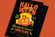 Retro Halloween Event Flyer, a Flyer Template by Guuver (Thumbnail 2 of 3)