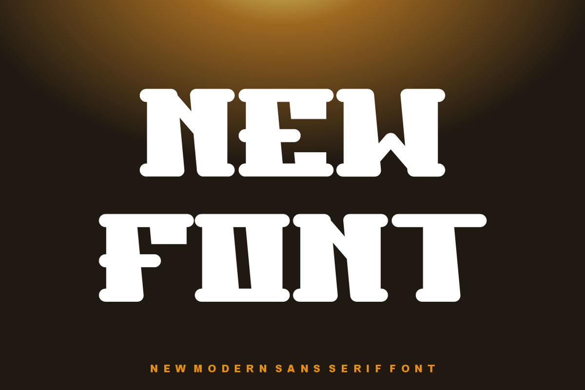 Merogan - Font, a Sans Serif Font by artchiles_design (Photo 2 of 5)