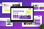 Networking Event - Business PPT, a Presentation Template by Deepslide Studio (Thumbnail 1 of 6)
