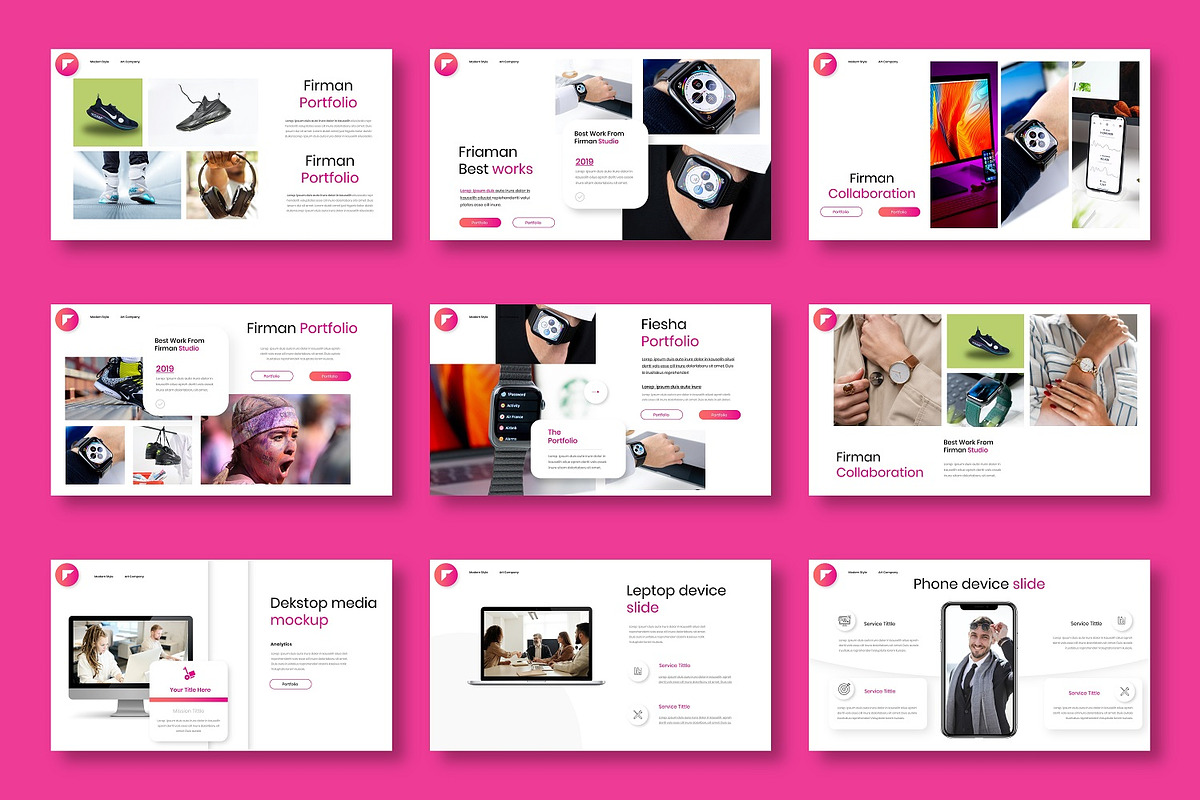 Firman – Business PowerPoint, a Presentation Template by Dens Creative Studio (Photo 4 of 6)