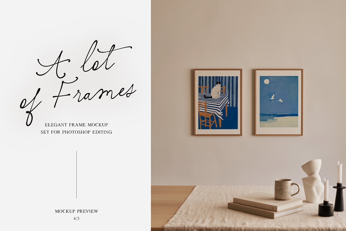 A Lot Of Frames Mockups, a Household Mockup by Muse Mockups (Photo 6 of 14)