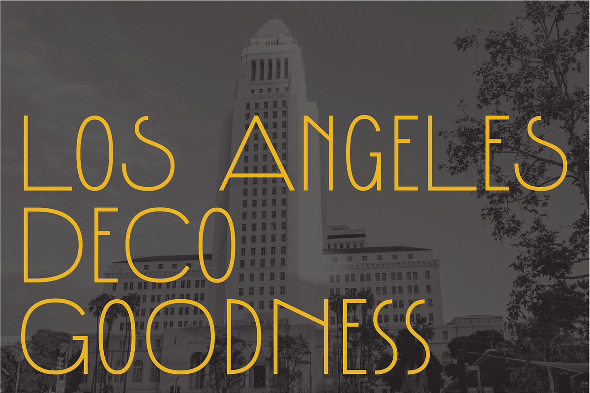 Wilshire Blvd Typeface, a Sans Serif Font by Wonder and Wander (Photo 5 of 5)