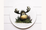 Whimsical Peeking Woodland Animals, a Seasonal Illustration by Designworld (Thumbnail 11 of 11)