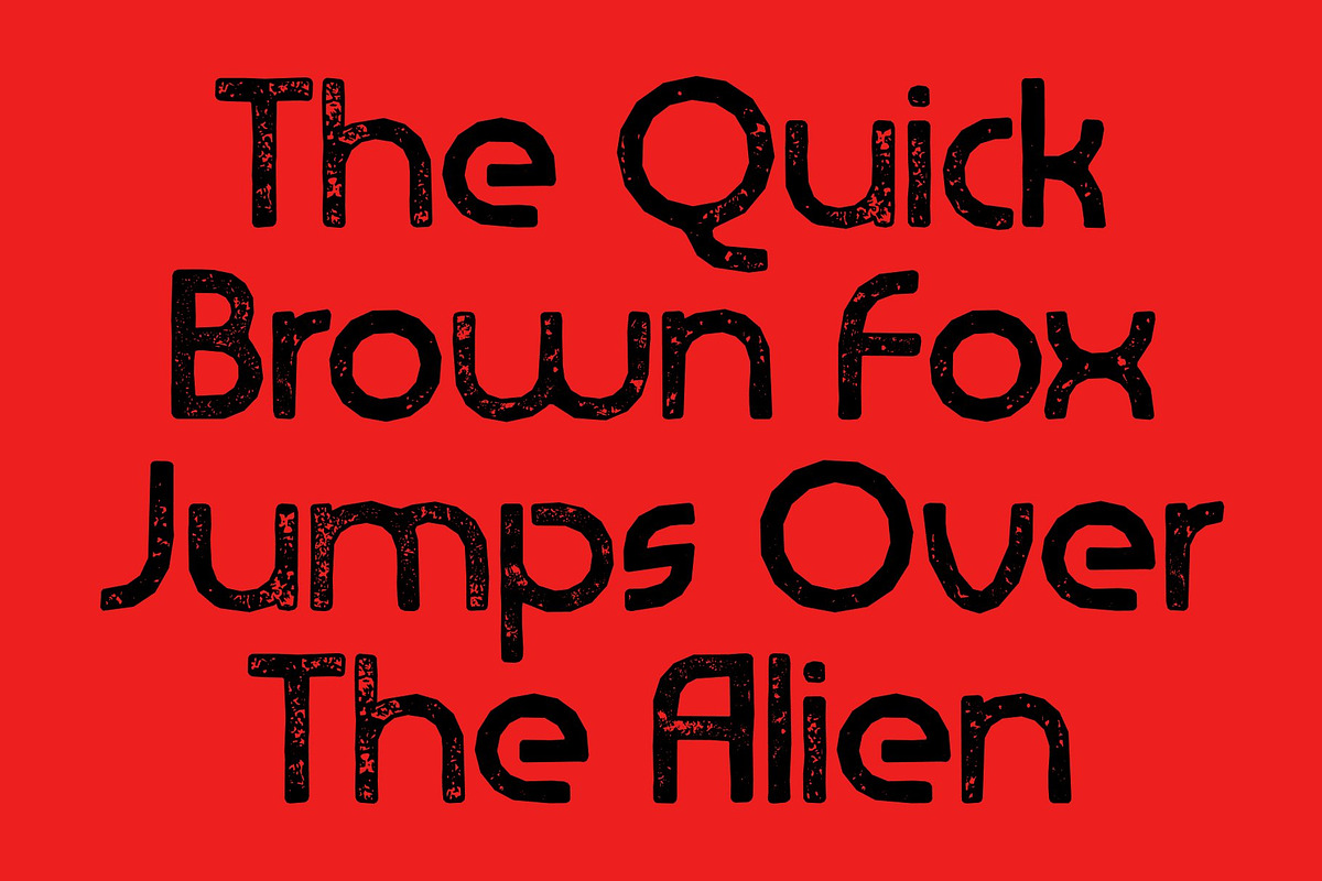 CS Migrate Stamp, a Sans Serif Font by Craft Supply Co. (Photo 6 of 8)