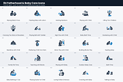 Fatherhood & Baby Care Icons, a Solid Icon by Symbolic Language (Thumbnail 2 of 6)