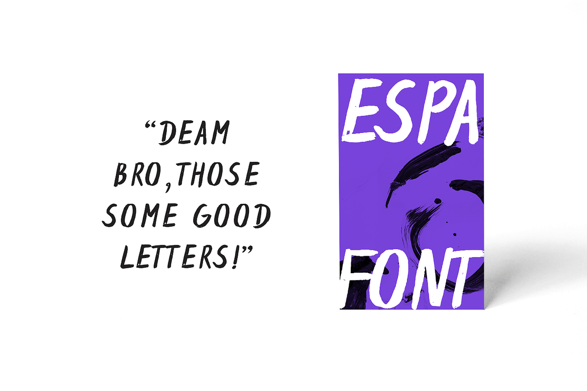 Espa Extended Brush Font, a Script Font by Wild Ones (Photo 10 of 11)
