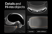 Apple 3D Vision Pro, an Object 3D Model by Illustraly Design (Thumbnail 2 of 8)