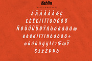 Kehlin - Vintage Casual Font, a Font by Konstantine Studio (Thumbnail 8 of 8)
