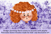Floral Scene Builder Brushes, a Brush Add-On by HabitusDesigns (Thumbnail 2 of 11)